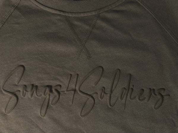 Gray Puff Ink Pullover